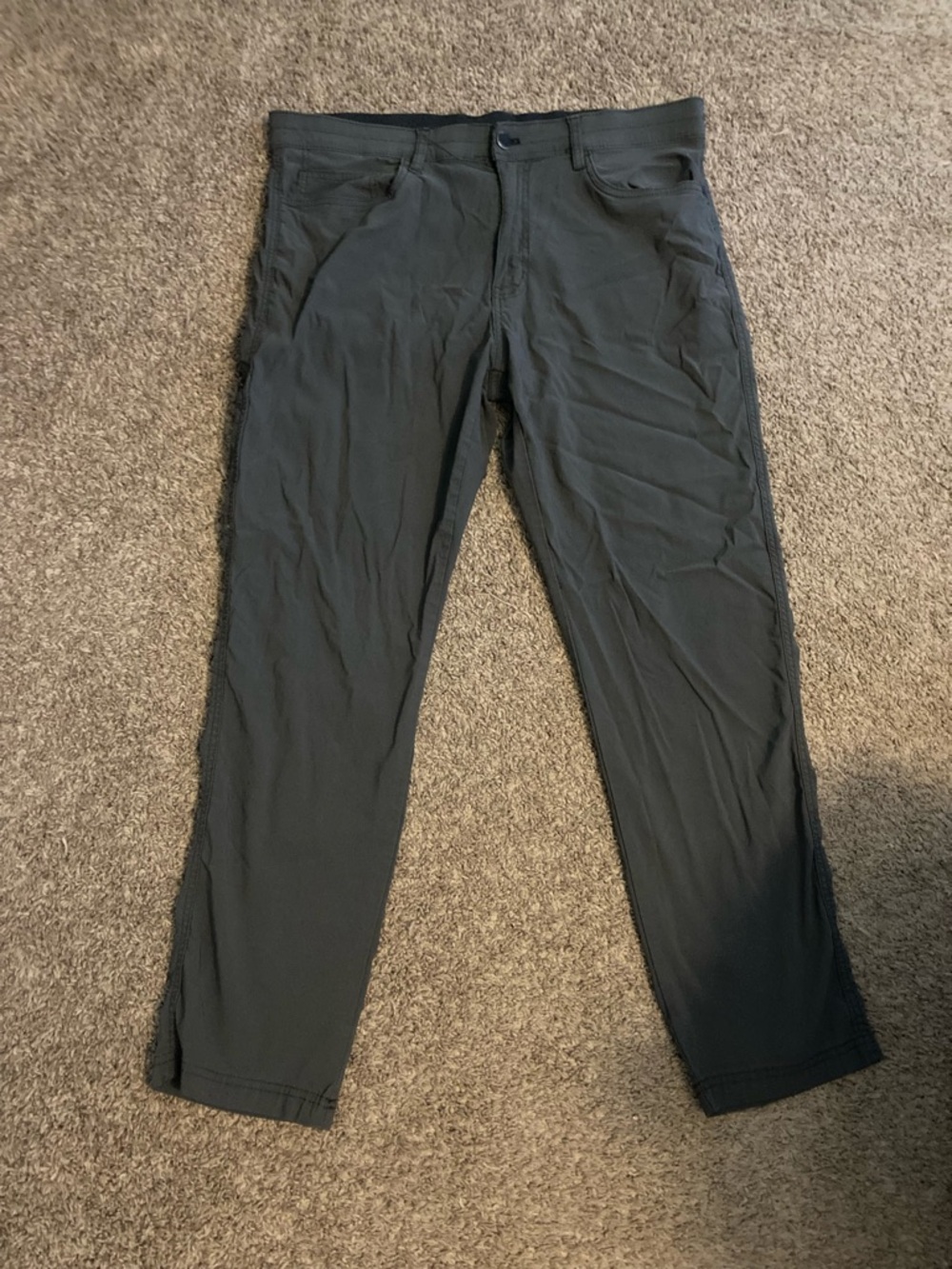 Vintage weatherproof Slim Straight Dark Gray Pants 36x30